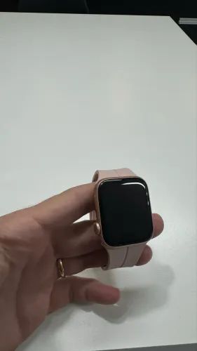 Apple Watch SE 44mm gold impecável 