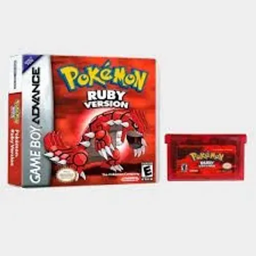 Pokémon Ruby Version Seminovo - Game Boy Advance