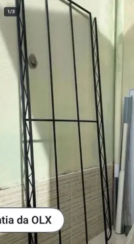 Estrutura metálica para fazer cobertura