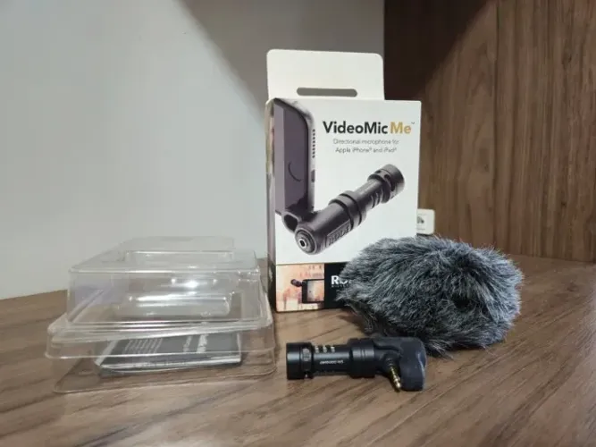 Microfone RØDE VideoMic Me para Celular - Excelente Estado (Com Caixa)