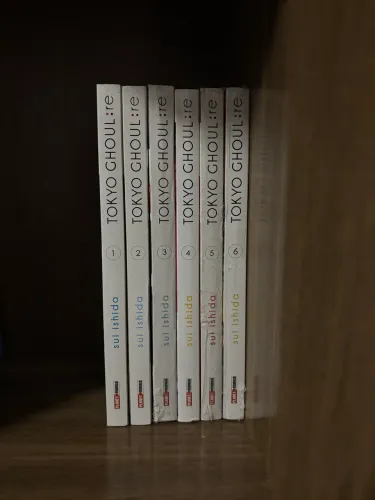 Mangás Tokyo Ghoul re: 1, 2, 3, 4, 5, 6