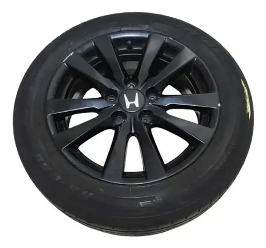 Roda Aro 16 Honda Civic 1.8 2012 2013 2014 A 2016 C/pneu Preto