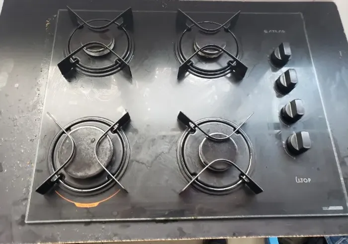 Cooktop 4 Bocas Atlas Agile Up + Balcão de Cozinha - Completo e Pronto