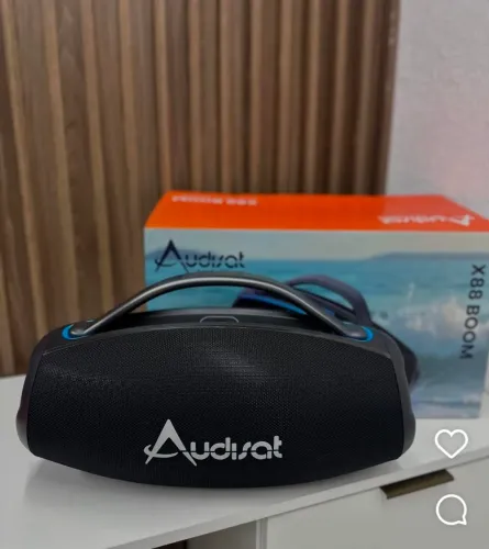 Caixa de som audisat x88 Boombox, nova (grande e potente 160w)