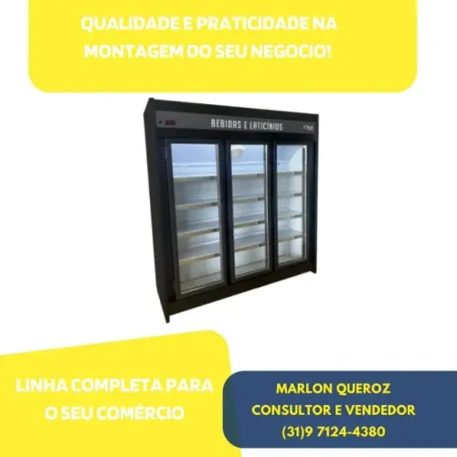 Refrigerador Expositor 3 Portas Polar Novo