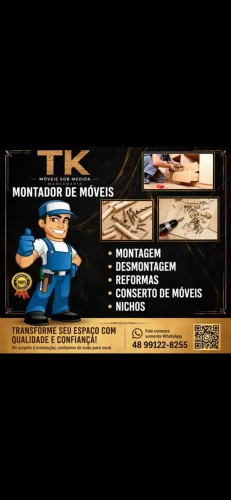 MONTADOR DE MÓVEIS PLANEJADOS - Atendo Fábricas e Lojas - TK