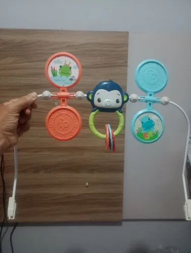 Suporte de brinquedo para cadeirinha de descanso para bebe