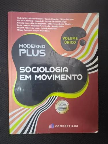 Livro Moderna Plus Sociologia em Movimento Vol. Único