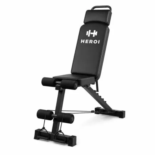 Banco de Musculação Ajustável Heroi 150kg