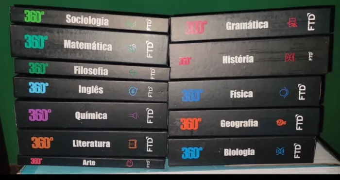 Livros FTD coleção 360