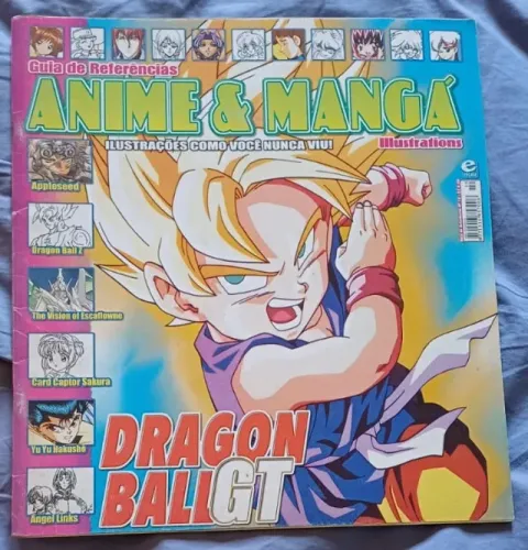 Revista Guia de Referências Anime e Mangá N10 - Dragon Ball GT