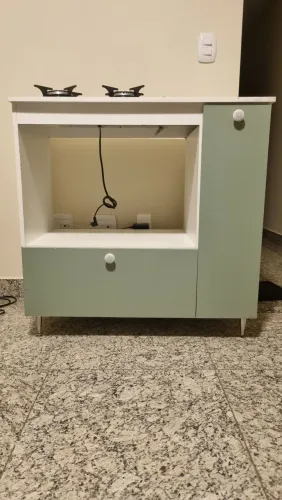 Vendo móvel com cooktop