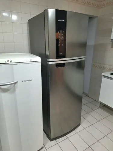 Geladeira Inox Brastemp 500litros 220V