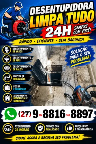 Serviço de Desentupidora
