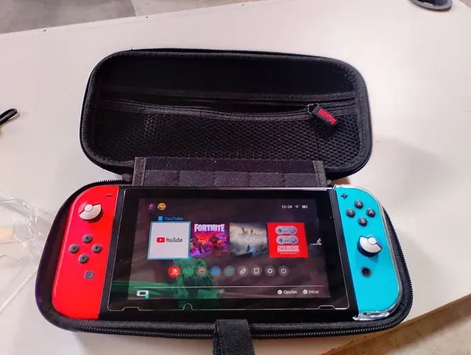 V/t Switch OLED V2 completo. Troco por placa de vídeo