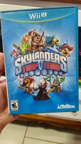 Jogo skylanders trap team Nintendo Wii U 