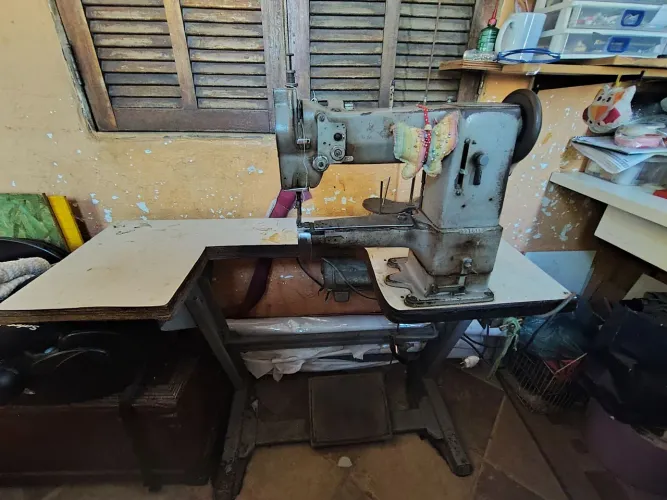 Máquina de sapateiro alemã
