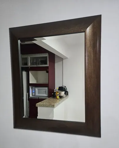 Espelho de parede tamanho 0,70 X 0,80