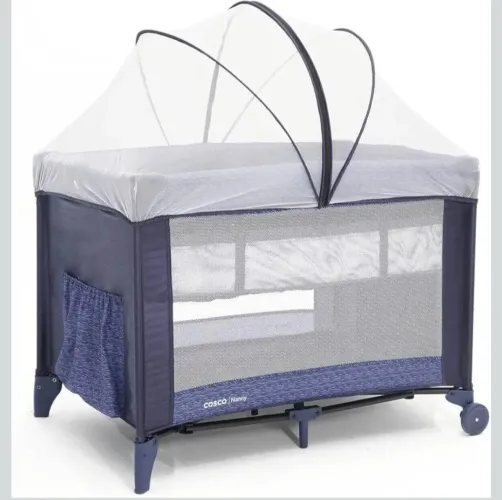 Berço portátil Nanny - Cosco cor azul
