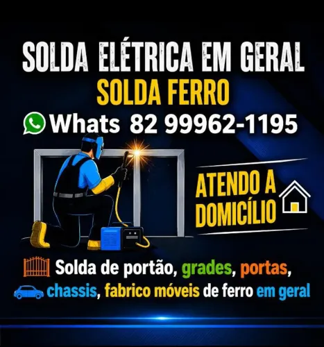 Solda a domicílio 