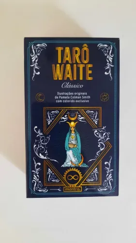 Tarô Waite Clássico - Tarot Waite-Smith com colorido exclusivo