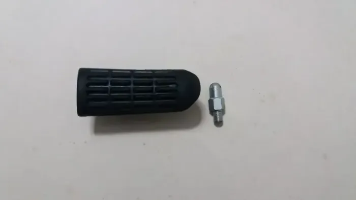 Borracha Pedaleira Apoio Cb 600 Hornet Original Honda