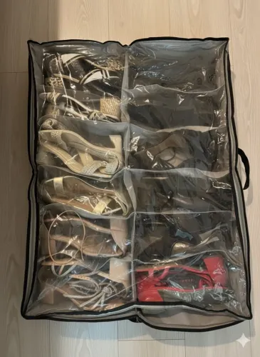 Sapateira para debaixo da cama