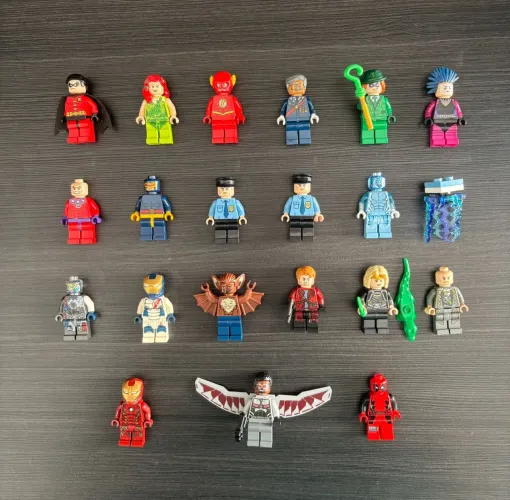 Minifiguras Lego super heróis