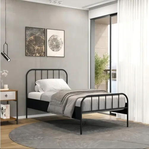 Cama de Ferro Solteiro 