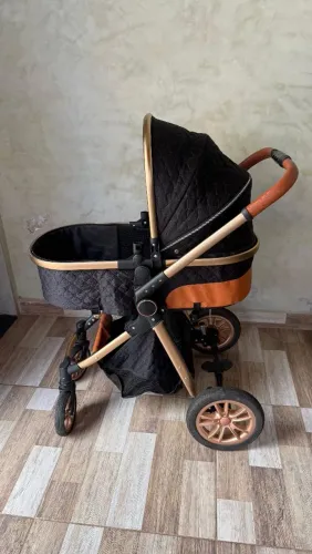 Carrinho de bebe 3 em 1- estilo europeu