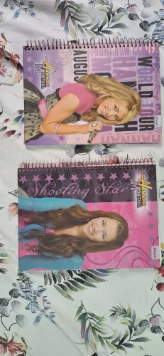 Caderno Hannah Montana e Miley