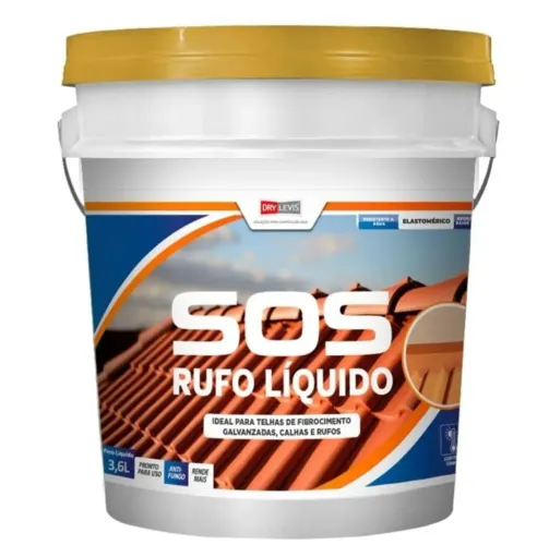 SOS RUFO E CALHA DRYLEVIS ELASTMENT 3,6L