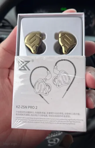 Fone KZ Zsn pro 2 original retorno de palco