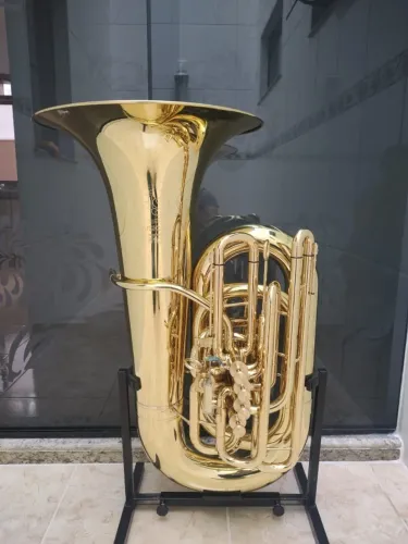 Tuba HS Musical TB1C Dó 5/4 NOVA - TROCO /PARCELO 18X