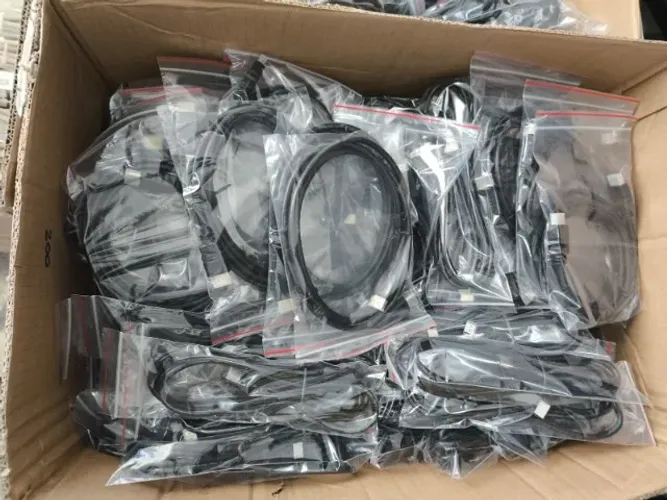 Lote cabo hdmi 200 peças
