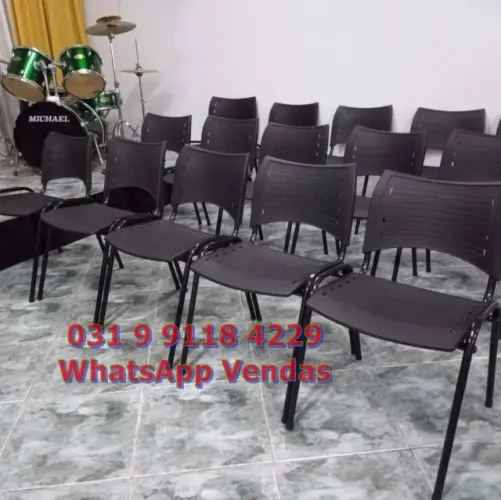 Cadeiras para Igreja, Comercio e Casa - Entrega Grátis para Bh - Novas