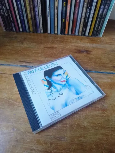 cd Fafá de Belém personalidade 1988 original colecionador colecionável coleção vinil disco