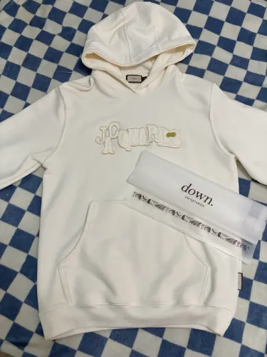 Moletom Down Jacquards Off White | Tam P | Estado de Novo