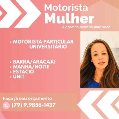 Motorista particular universitário 