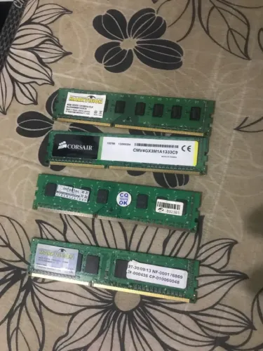 Memoria ram ddr3 Pentes de 4gb 1333Mhz