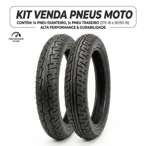 KIT VENDA PNEUS MOTO