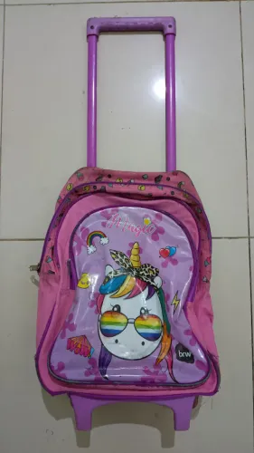 Mochila Infantil mais lancheira térmica