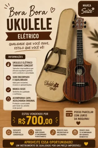 Ukulele elétrico