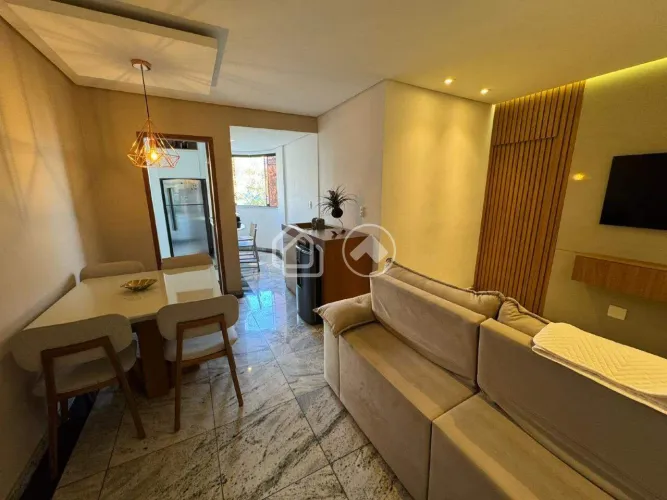 Apartamento 3 Quartos com 2 Vagas no Estoril  Frente, BH