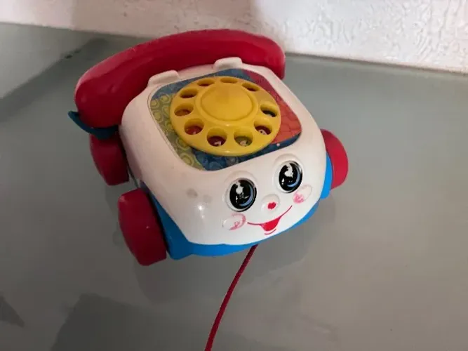 Telefone didático da Fisher Price