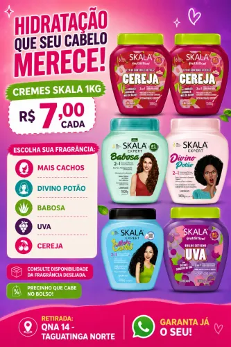 Creme Skala 1kg - Retirar na QNA 14