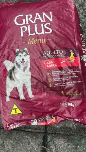 Granplus raças médias e grandes 20kg
