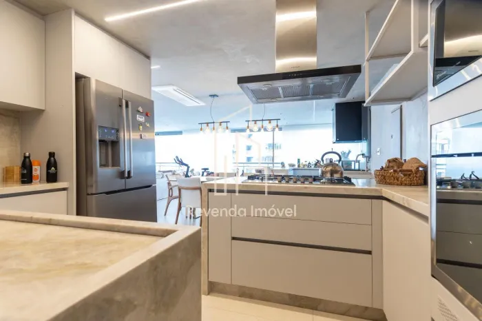 Condomínio O Parque no Brooklin, Apartamento de 167m² com 3 dormitórios, 2 suítes e 3 vaga