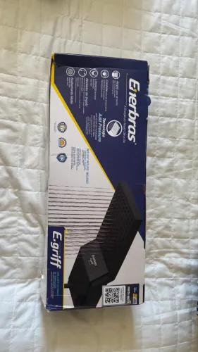 Chuveiro ainda na caixa 