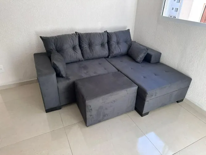 Sofa 2 lugares + chaiser